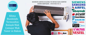 AirTech Bodrum Klima Beyaz Eşya Tamir Servisi