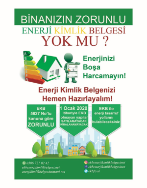 EKB ENERJİ KİMLİK BELGESİ