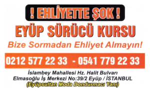 EYÜP SÜRÜCÜ KURSU