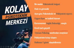 KOLAY PSİKOTEKNİK DEĞERLENDİRME MERKEZİ