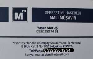 Mali Müşavir Yaşar Akkuş